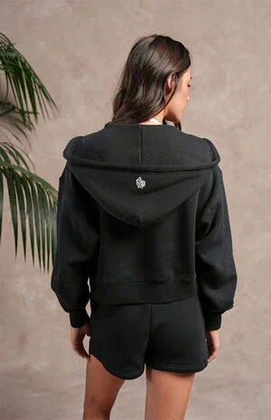 Active Sage Cropped Hoodie image number 2