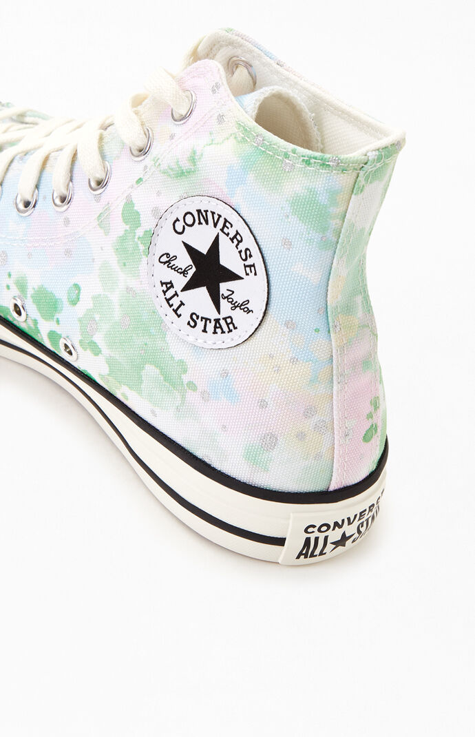 Chuck Taylor All Star Hi Washed Florals Sneakers