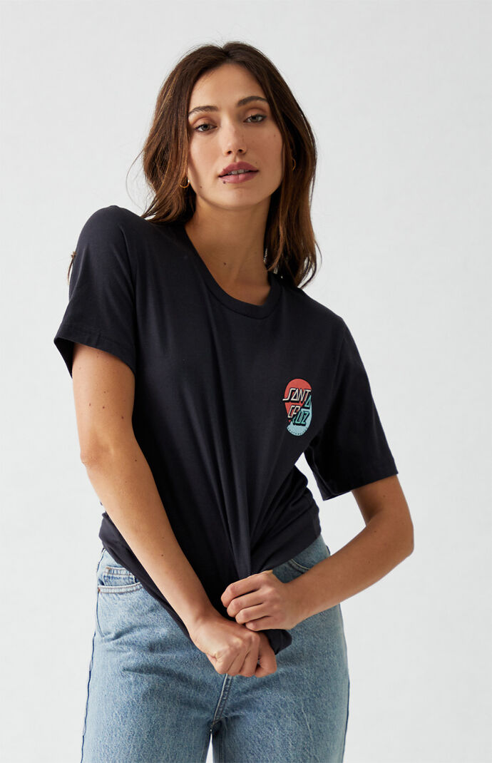 Wave Dot Splice T-Shirt