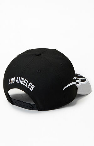 LA Dodgers Flames 9FORTY Snapback Hat image number 2