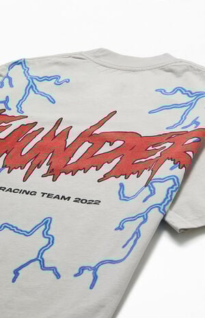 Thunder Speed Oversized T-Shirt image number 4