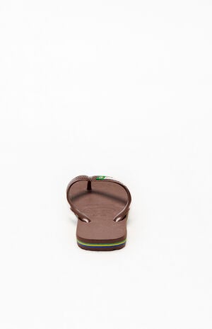 Women's Brazil Logo Flip Flop Sandals image number 3