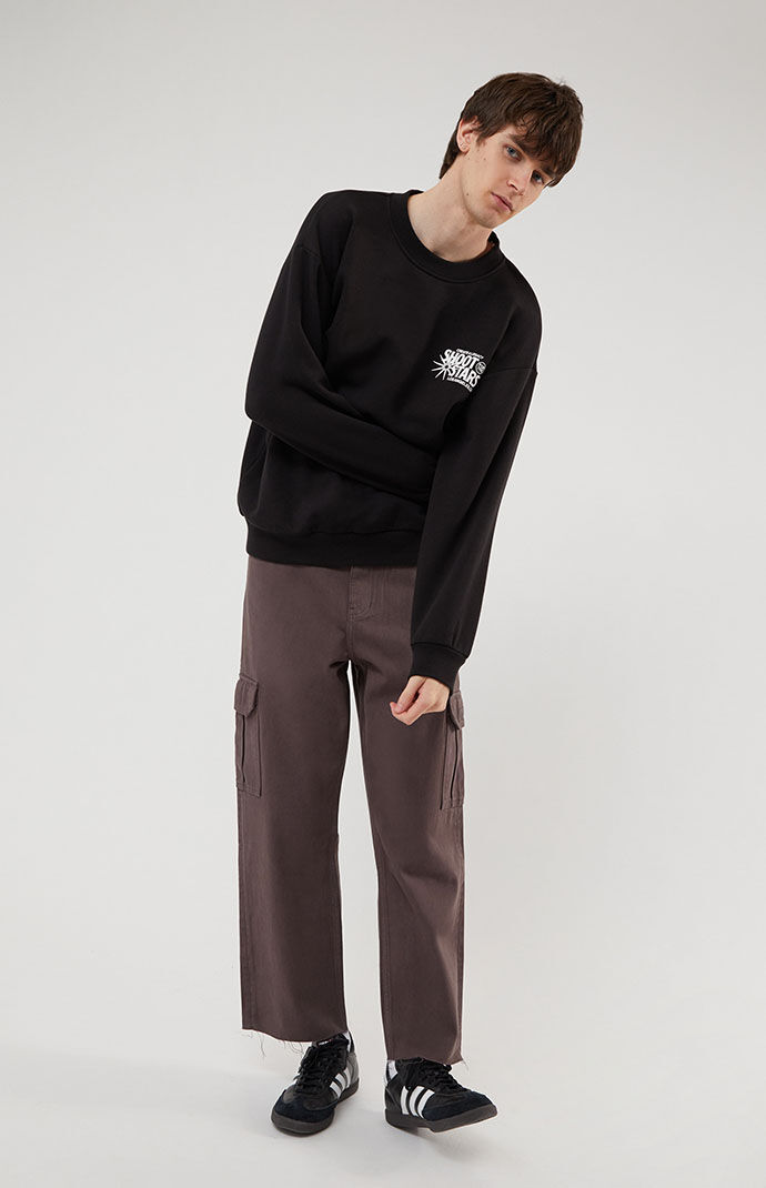 MWF1047 - 10 oz. Mid-weight Poly Cotton Fleece Wide Crewneck