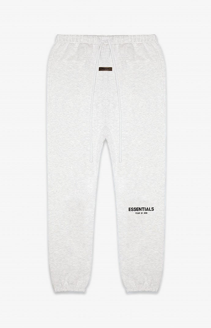 Essentials white sweatpants store