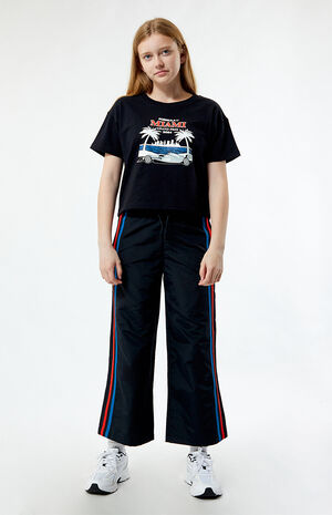 x PacSun Kids Ultra Wide Leg Track Pants image number 5