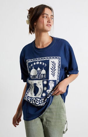 Greece&nbsp;Oversized T-Shirt image number 3