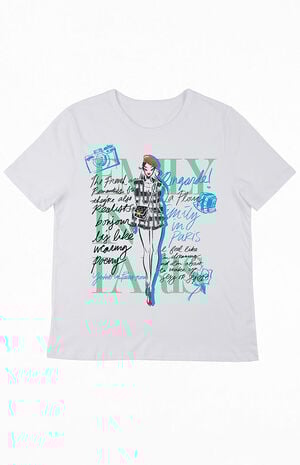 Emily In Paris Newspaper T-Shirt image number 1