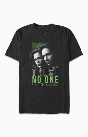 The X-Files Trust No One T-Shirt The X-Files Trust No One T-Shirt image number null
