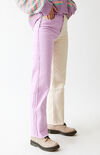Wonder Two-Tone Dad Jeans Wonder Two-Tone Dad Jeans image number null