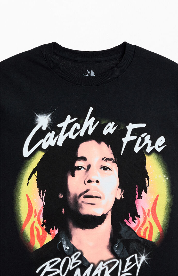 Bob Marley Catch A Fire T-Shirt | Pacsun