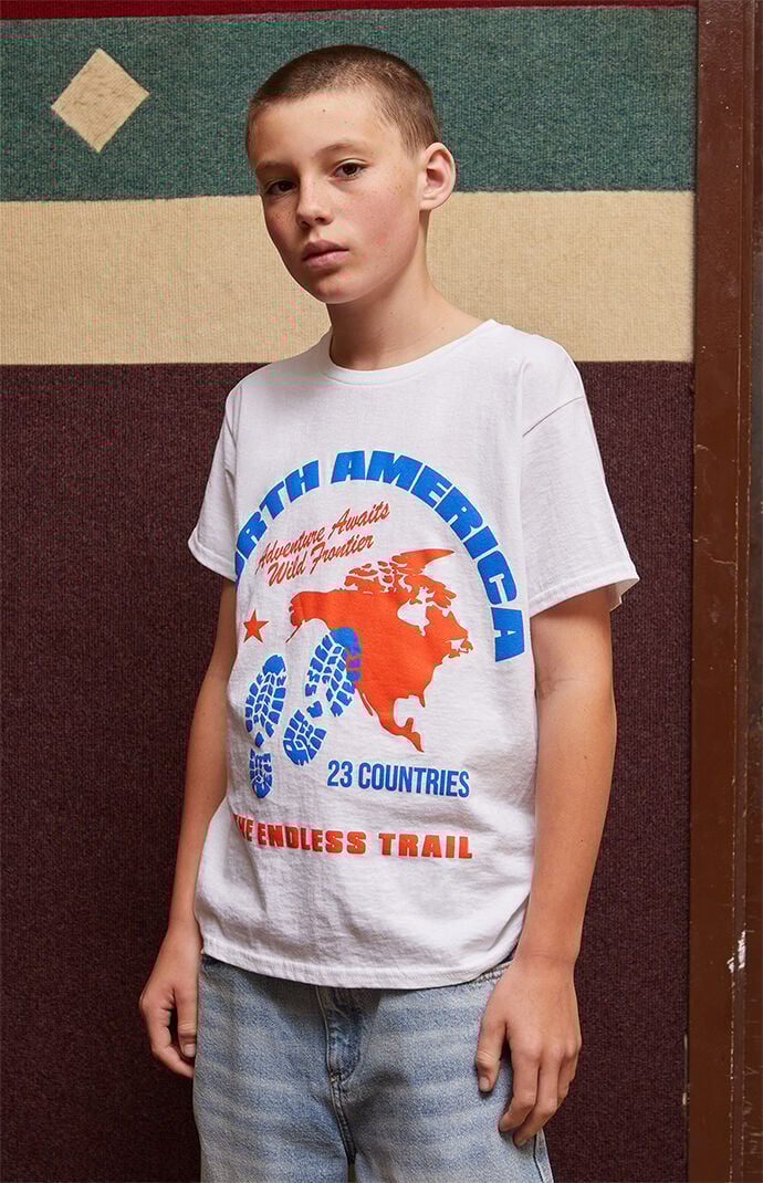 Pacsun Kids North America Trail T-Shirt