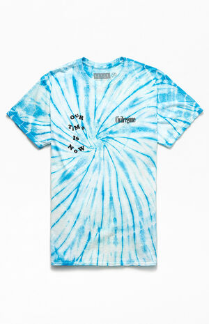 Burning Time Tie Dyed T-Shirt Burning Time Tie Dyed T-Shirt image number null