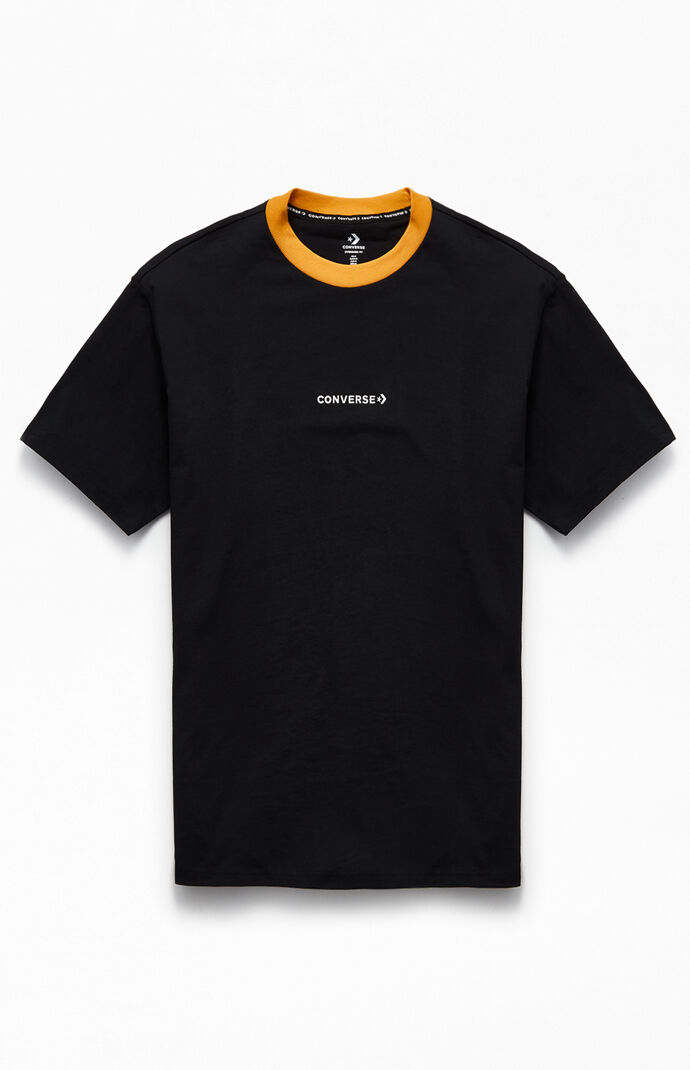 Wordmark Oversized Ringer T-Shirt