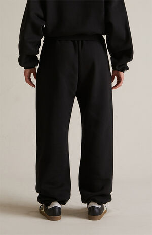 Women's Black Sweatpants image number 6