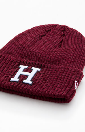 Harvard H Ribbed Beanie image number 2