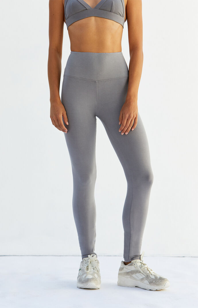 Blue Fluff Leggings