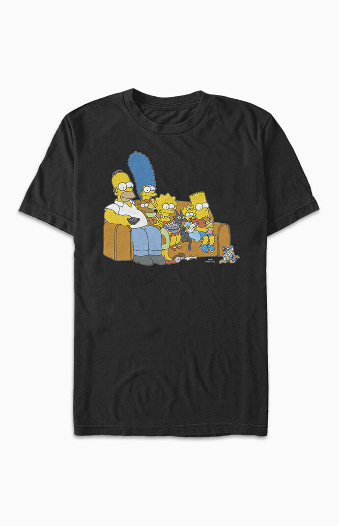 The Simpsons Family Couch T-Shirt