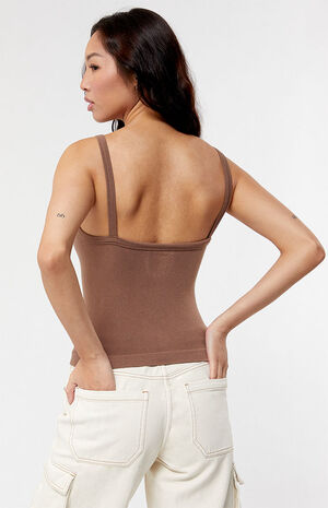 Seamless Longline Tank Top image number 4