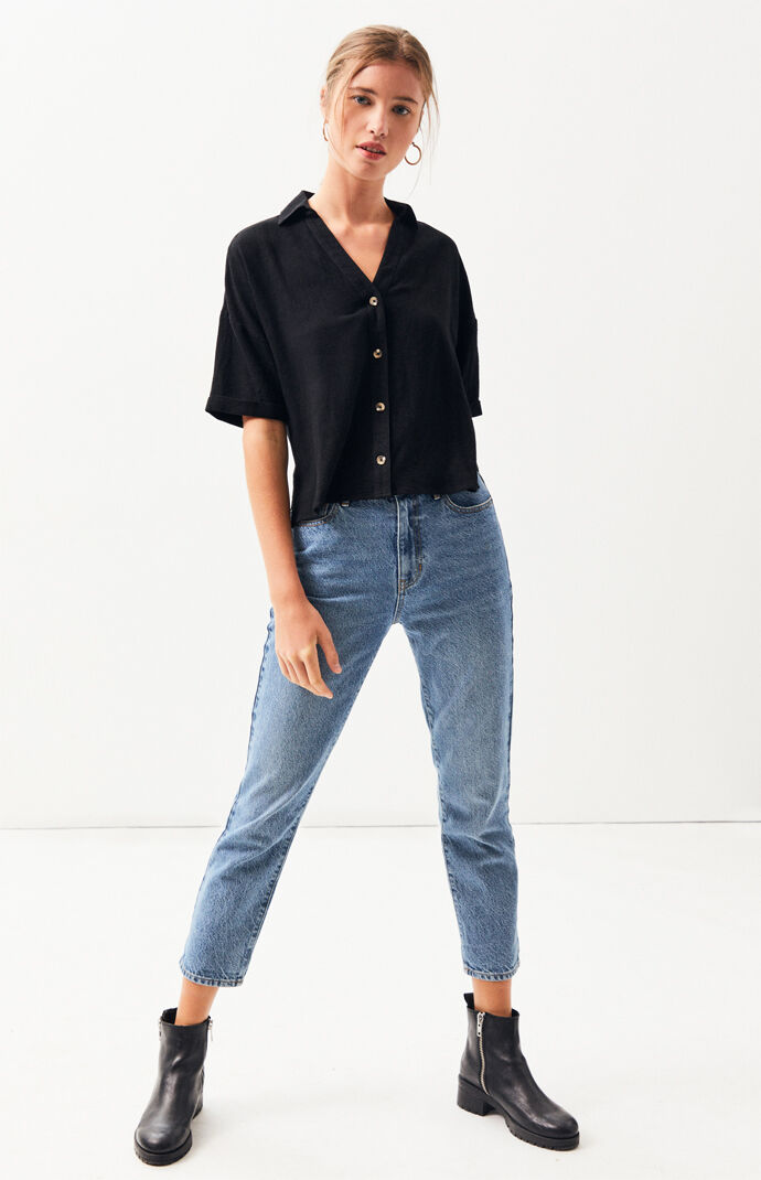 Linen Button-Down Shirt