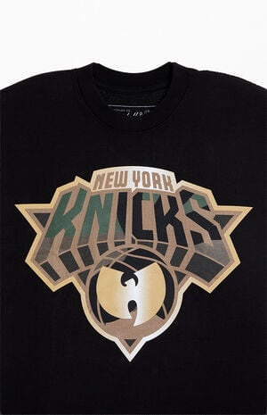 NBA New York Knicks x Wu-Tang Camo Fill T-Shirt image number 3