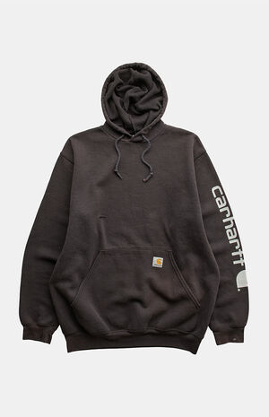 2000s Black Carhartt Hoodie image number 1
