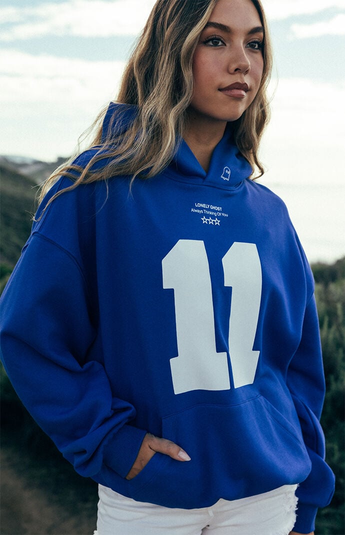 LONELY GHOST 11 11 Oversized Hoodie