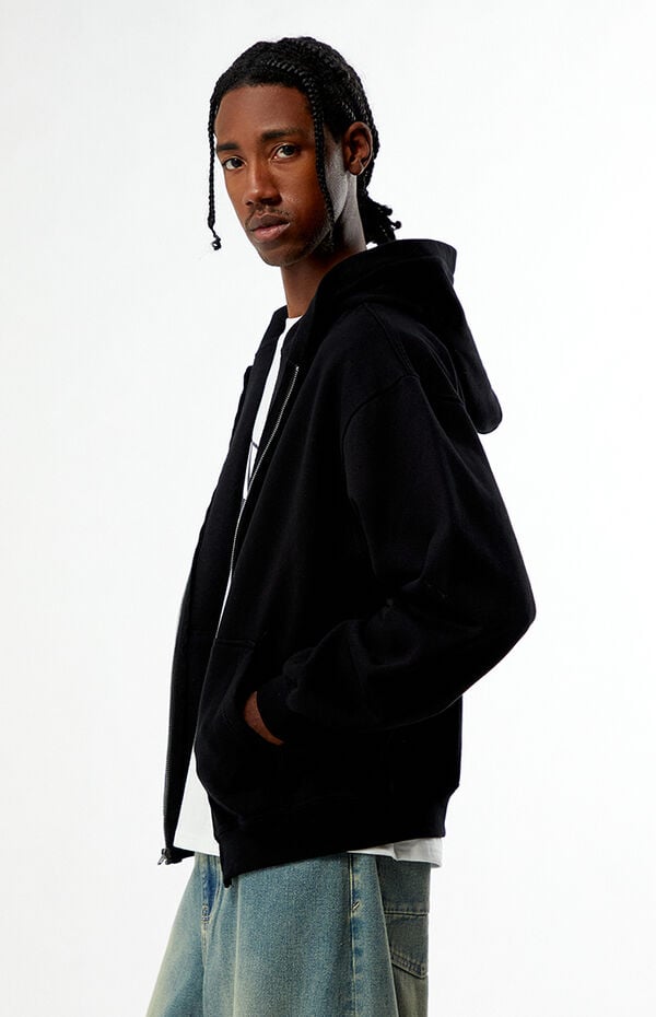 Pacsun Solid Full Zip Hoodie