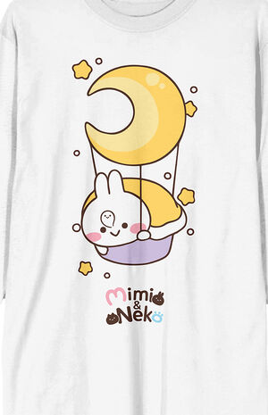 Mimi & Neko Night Long Sleeve T-Shirt image number 2