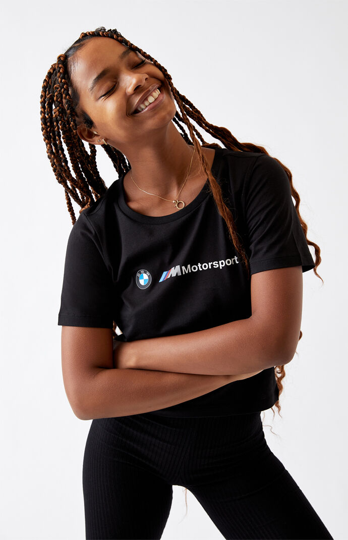 x BMW Black Motosport Logo T-Shirt