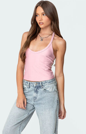 Racer Back Halter Top image number 3