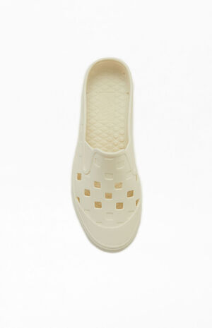 Off White Slip-On Mule TRK Shoes image number 5