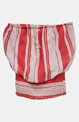 2000s Striped Tube Top image number 1