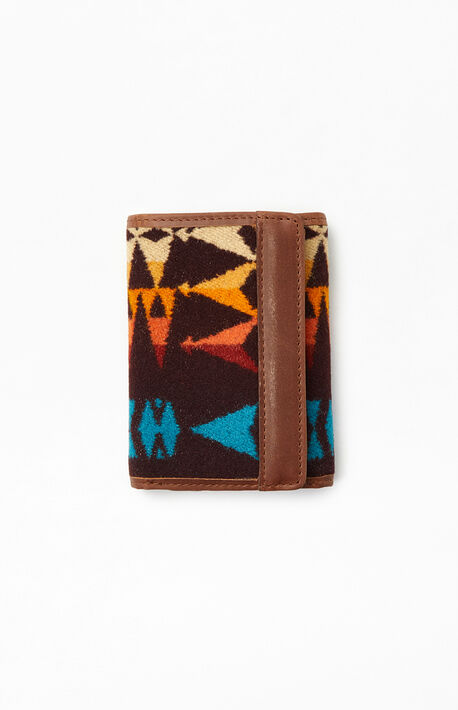 Dark Brown Trifold Wallet