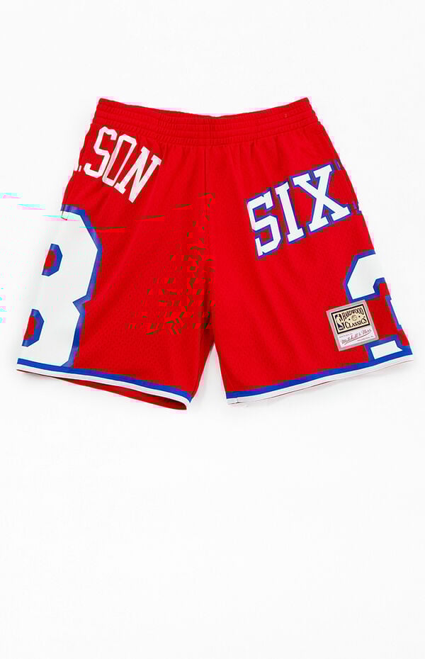 Mitchell & Ness Allen Iverson Sixers Mesh Basketball Shorts