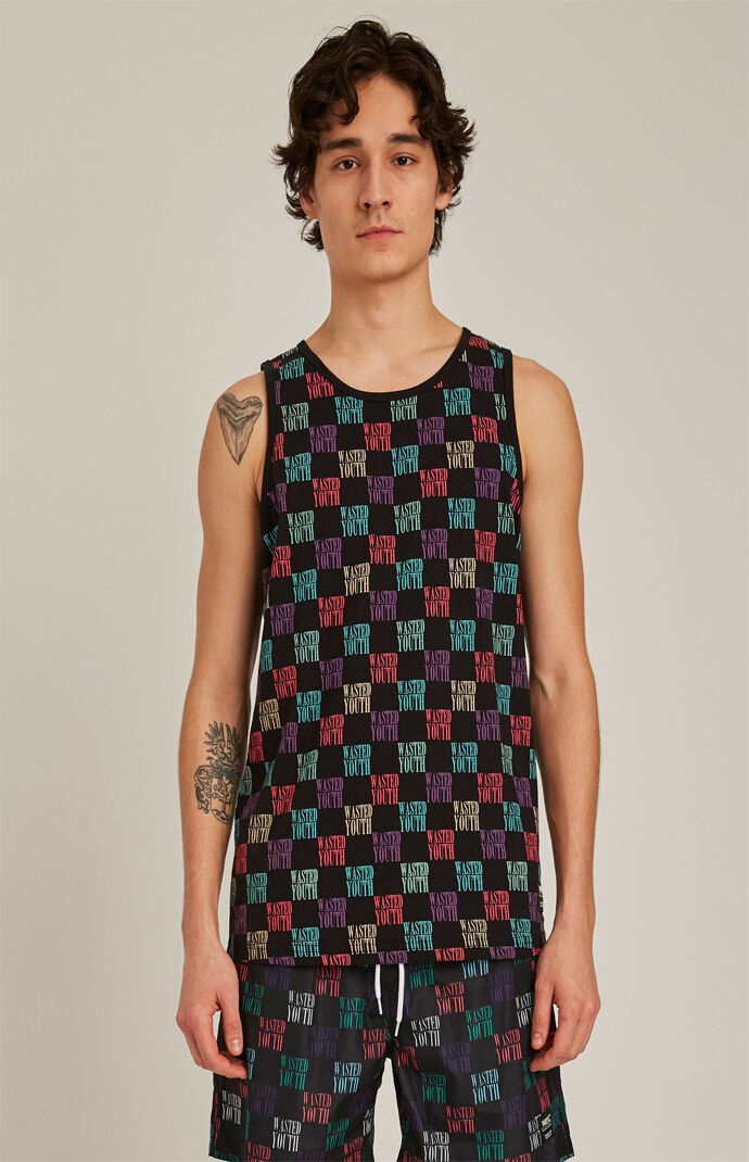 Wasted Youth Printed Tank Top