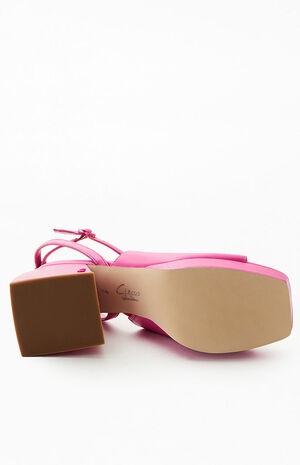 Women's Pink Miranda Heels image number 4
