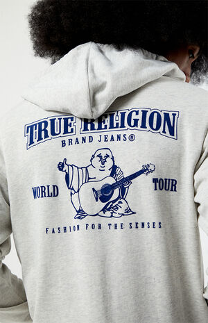 Big T Logo Full Zip Hoodie image number 2