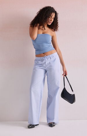 Linen Pull-On Pants
