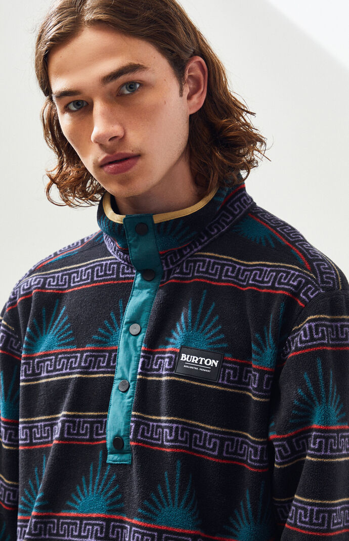 Printed Hearth Polar Fleece Pullover