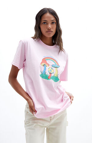 Mushroom Rainbow T-Shirt Mushroom Rainbow T-Shirt image number null