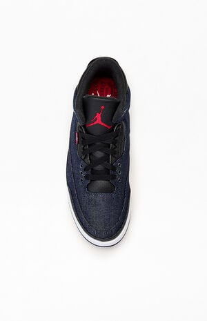 3 x Levi's Retro Denim Blue Shoes image number 5