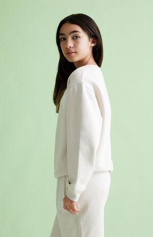 Chenille Logo Crew Neck Sweatshirt image number 4