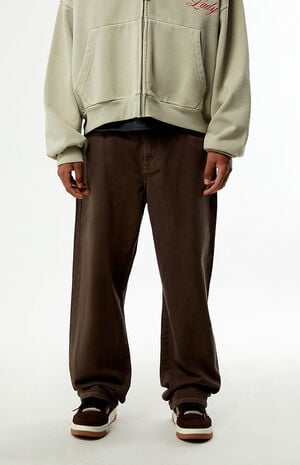 Dylan Baggy Jeans Dark Brown image number 1