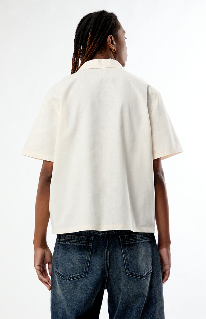 Pacsun Elai Linen Camp Shirt