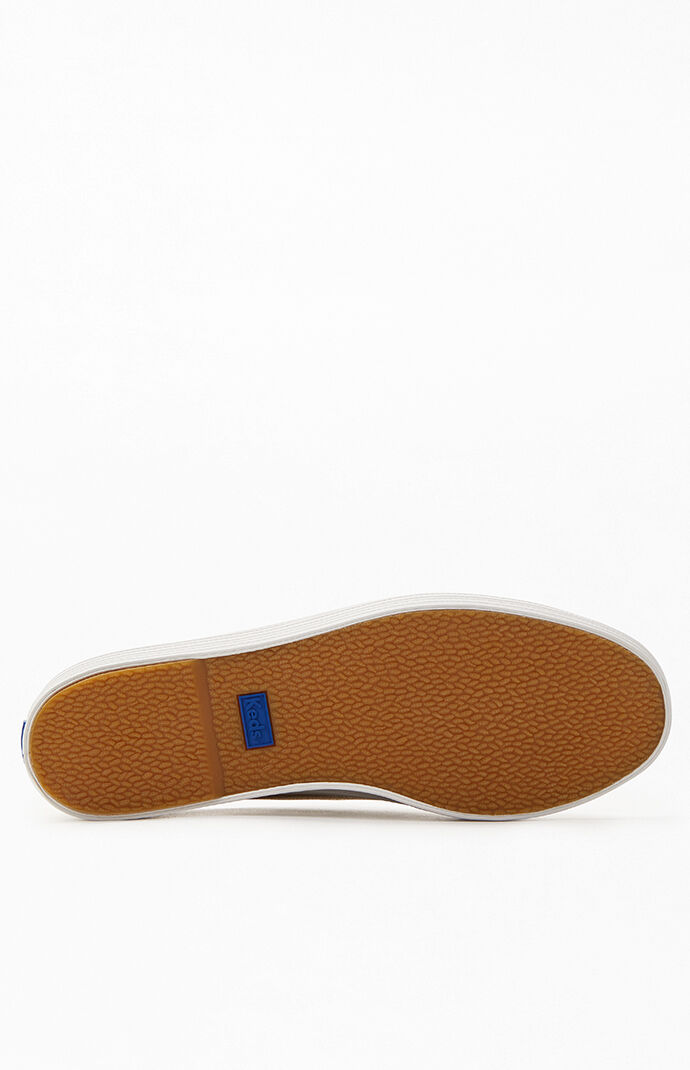 Women's Triple Up Metallic Twill Sneakers