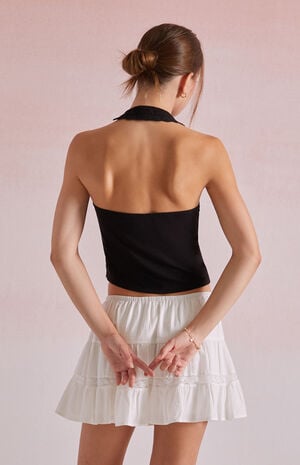 Hailey Trim Halter Tank Top image number 4