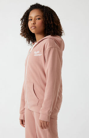 Muted Clay Pacific Sunwear Full Zip Hoodie image number 3
