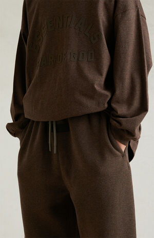 Essentials Heather Wood Lounge Sweatpants image number 5