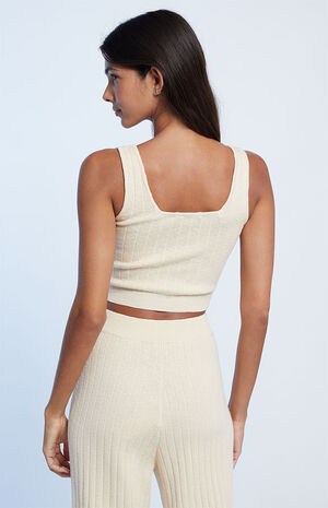 Paige Knit Crop Top image number 3