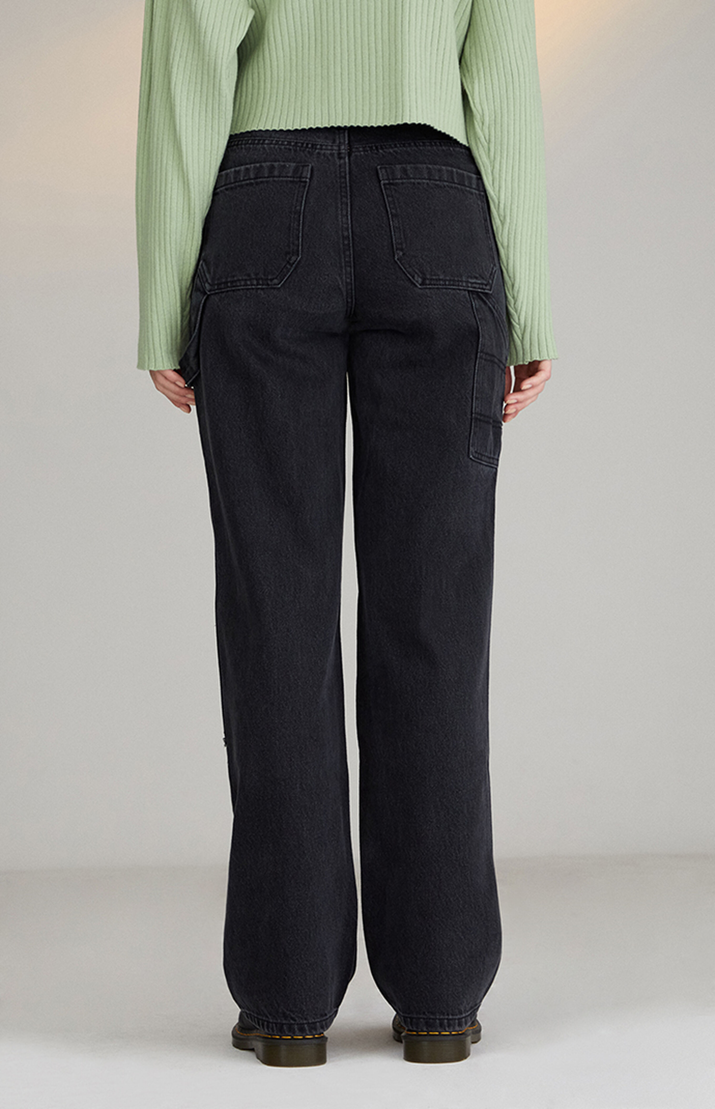 black cargo pants pacsun